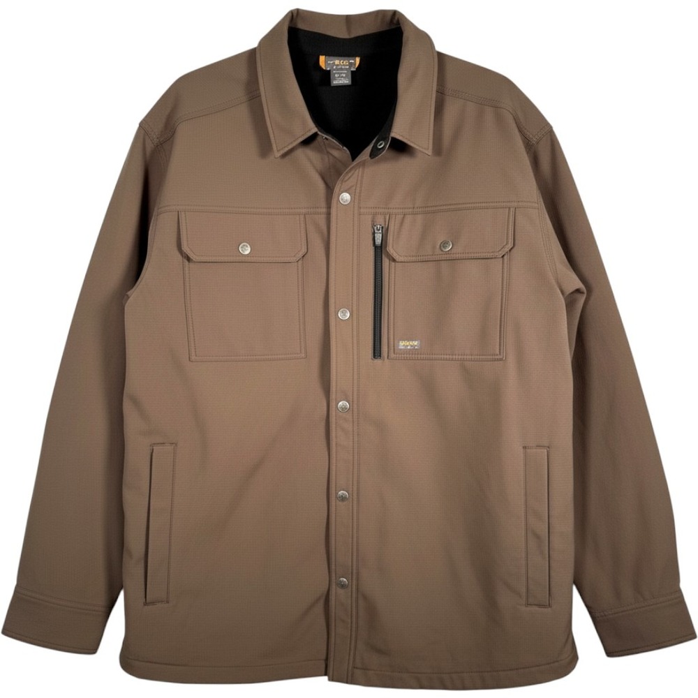 Ariat Rebar DuraStretch Utility Softshell Shirt Jacket XL Brown China 10041696
